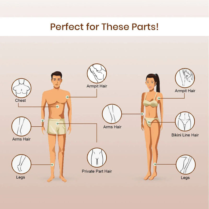 The Wellness Shop Chocolate Hair Removal Powder