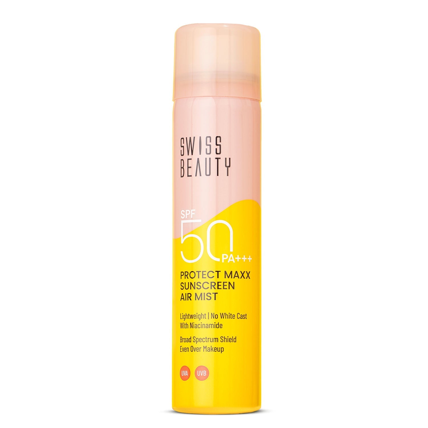 Swiss Beauty Protect Maxx Sunscreen Air Mist With SPF 50 Pa+++