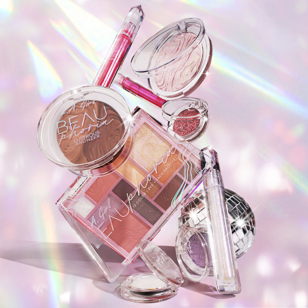 L.A. Girl Beau Phoria 1 Satin Bronzer Powder Palette