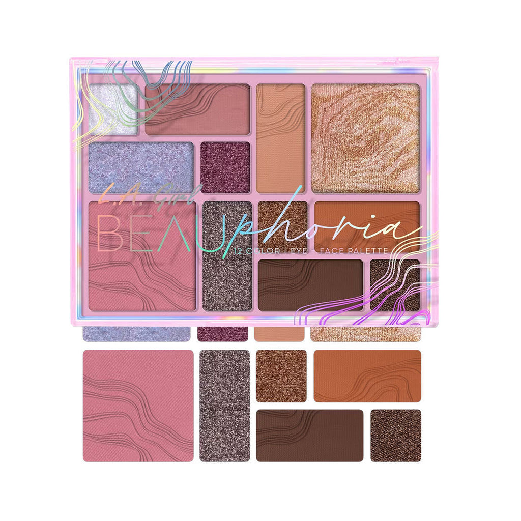 L.A. Girl Beau Phoria 12 Color Eye/Face Palette