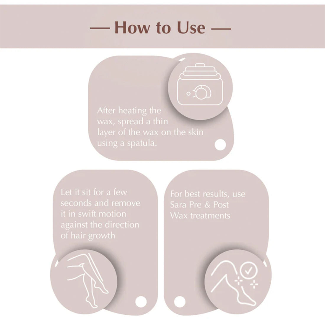 Sara Brazilian Wax Peel Off White Chocolate Wax