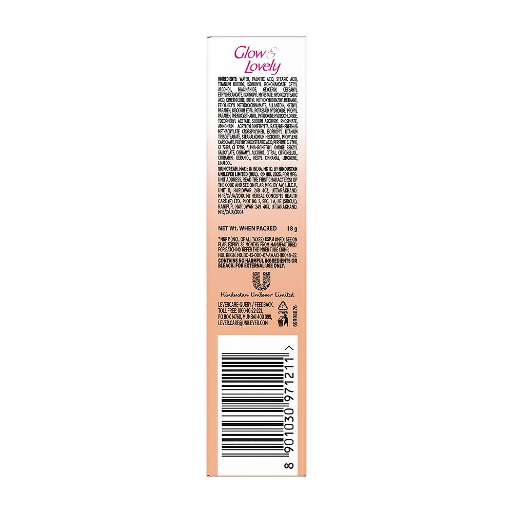 Glow & Lovely BB Cream Makeup + Multivitamin Cream Shade 01