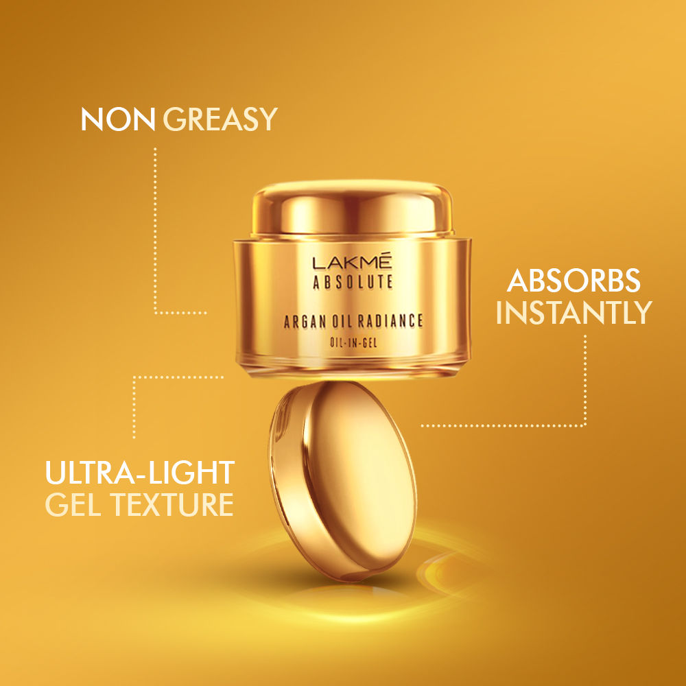 Lakme Absolute Argan Oil Radiance Oil-In-Gel Face Cream