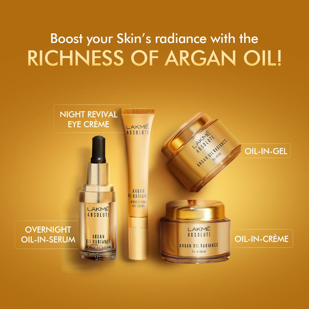 Lakme Absolute Argan Oil Radiance Oil-In-Gel Face Cream