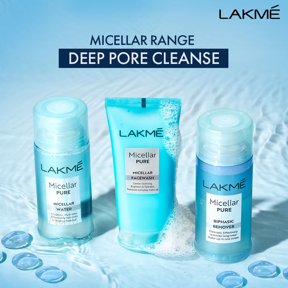 Lakme Micellar Water Biphasic Make Up Remover