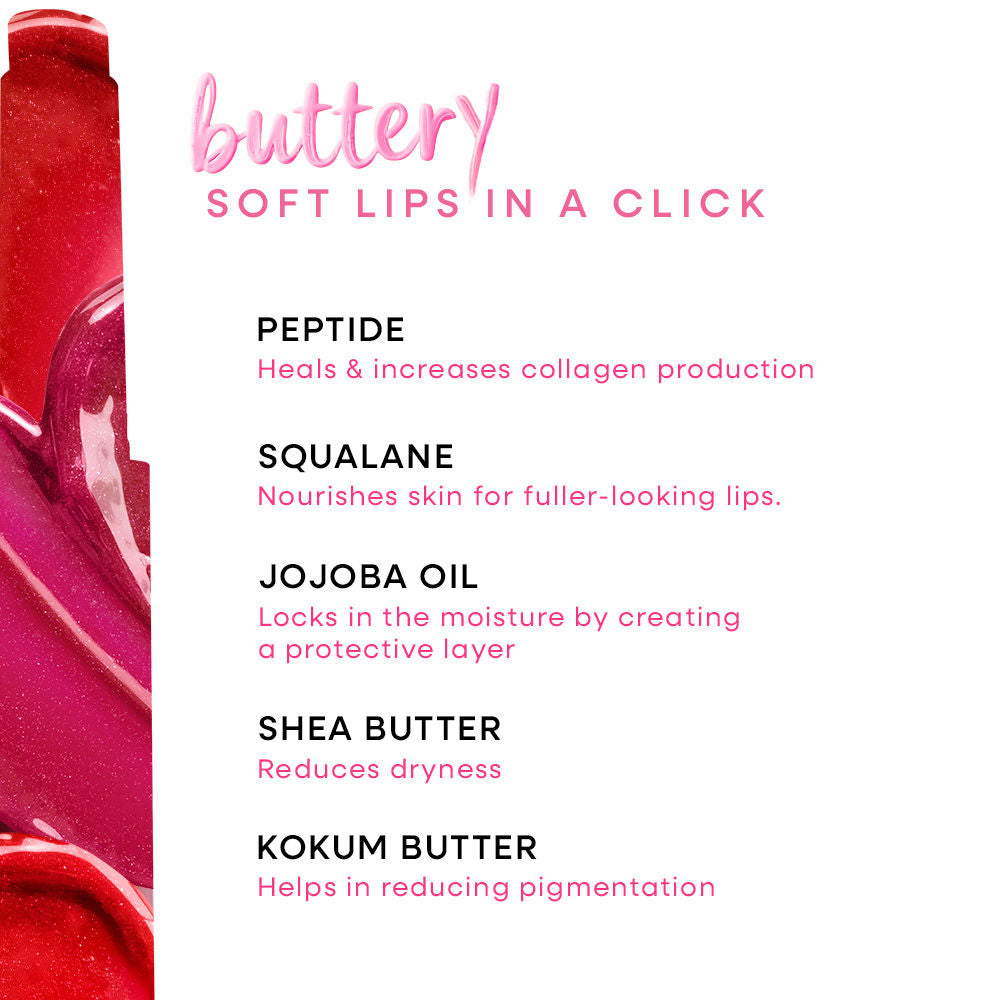 Nykaa Cosmetics Peptide Butter Bomb Lip Balm