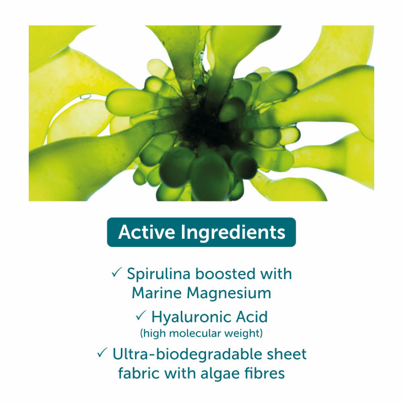 Thalgo Energy Booster Shot Mask - Vitamin C Sheet Mask For Instant Glowing, Smooth & Radiant Skin
