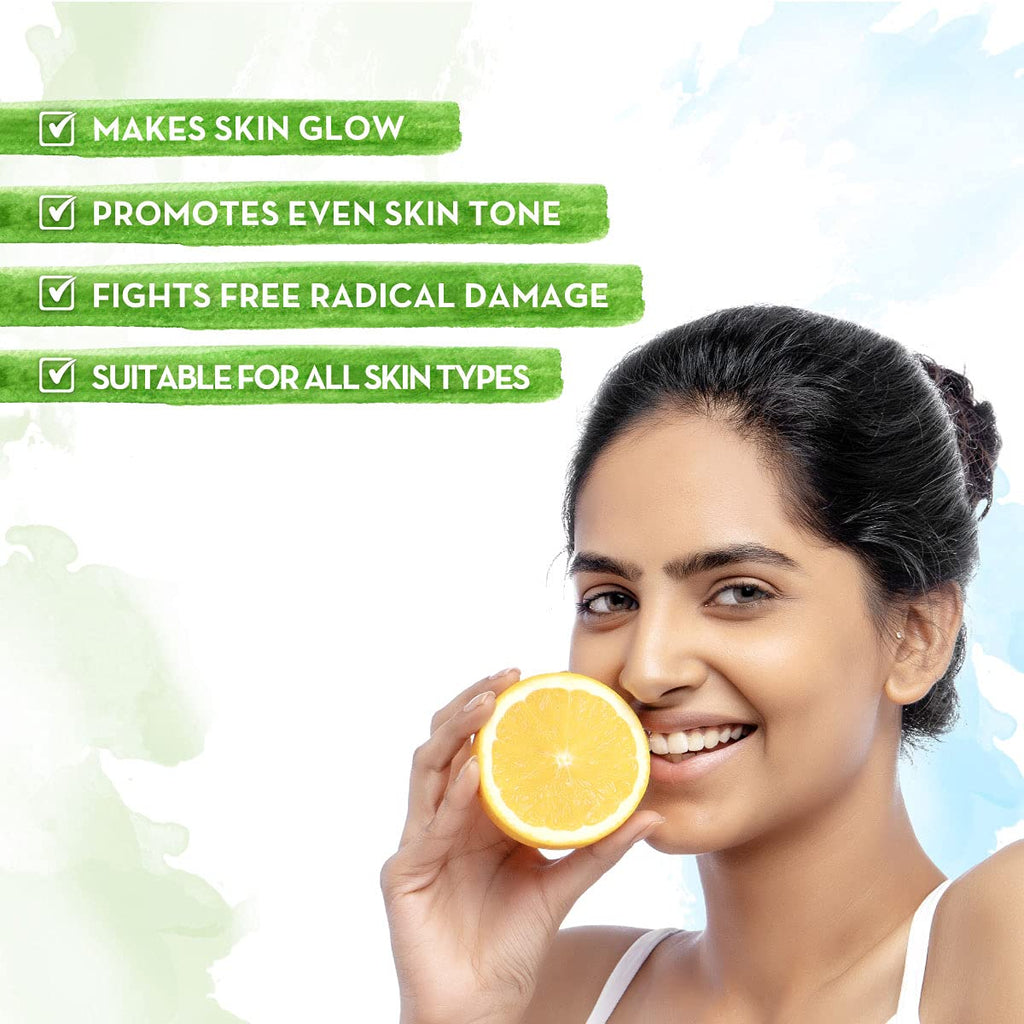 Mamaearth 10% Vitamin C Face Serum, Essence Serum With Vitamin C & Gotu Kola For Skin Illumination
