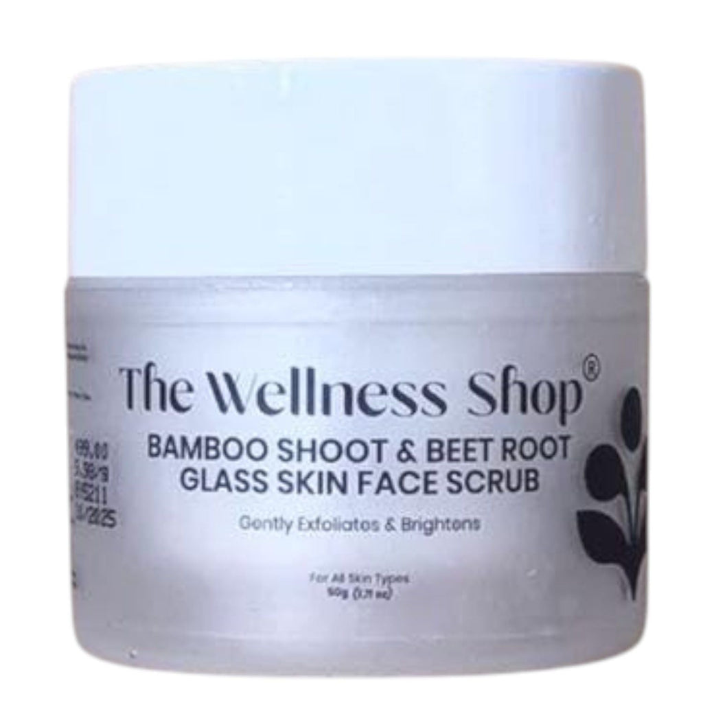 The Wellness Shop Bamboo Shoot & Beet Root Face Scrub