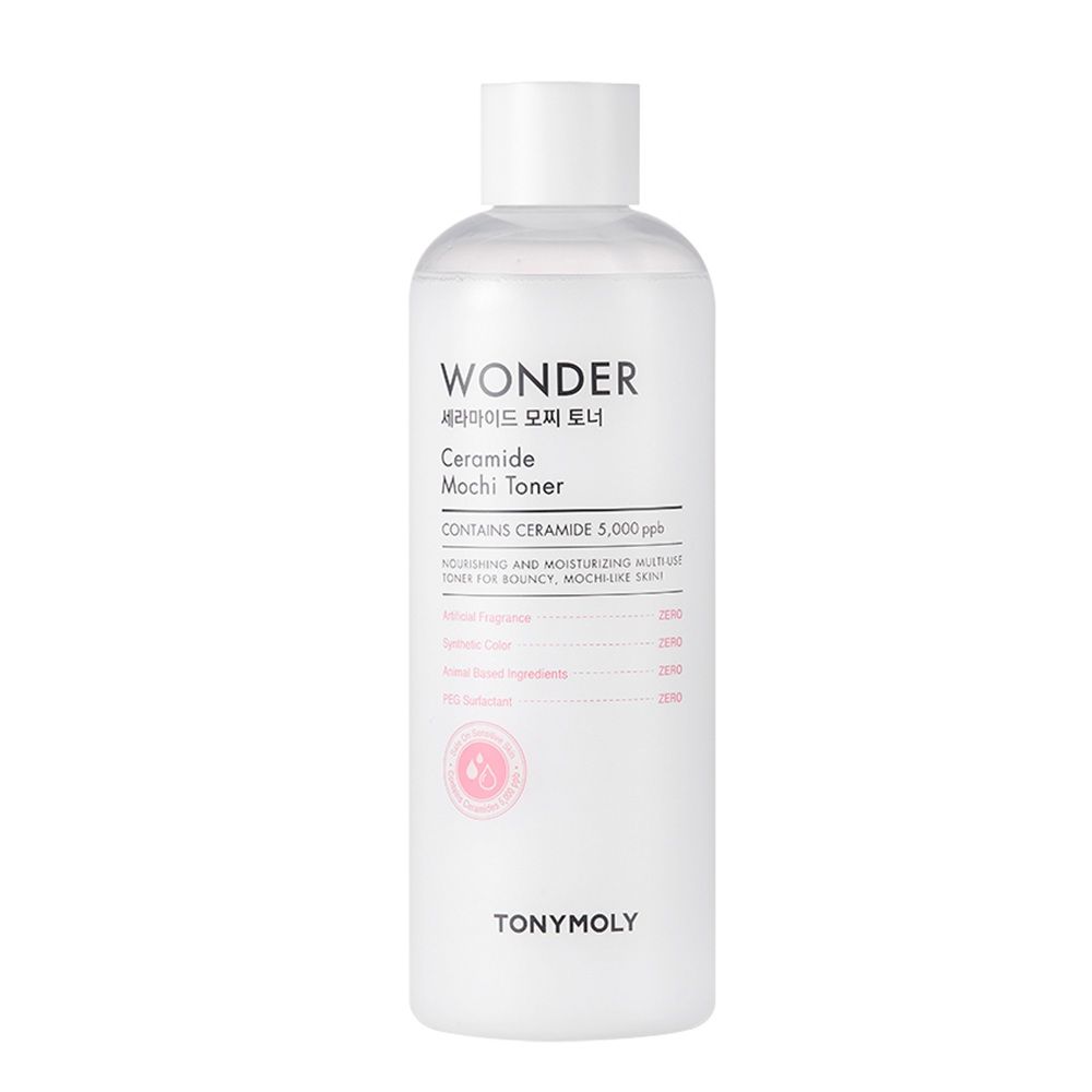TONYMOLY Korean Wonder Ceramide Mochi Toner-Hydrates, Softens, Nourishes Dry & Combination Skin