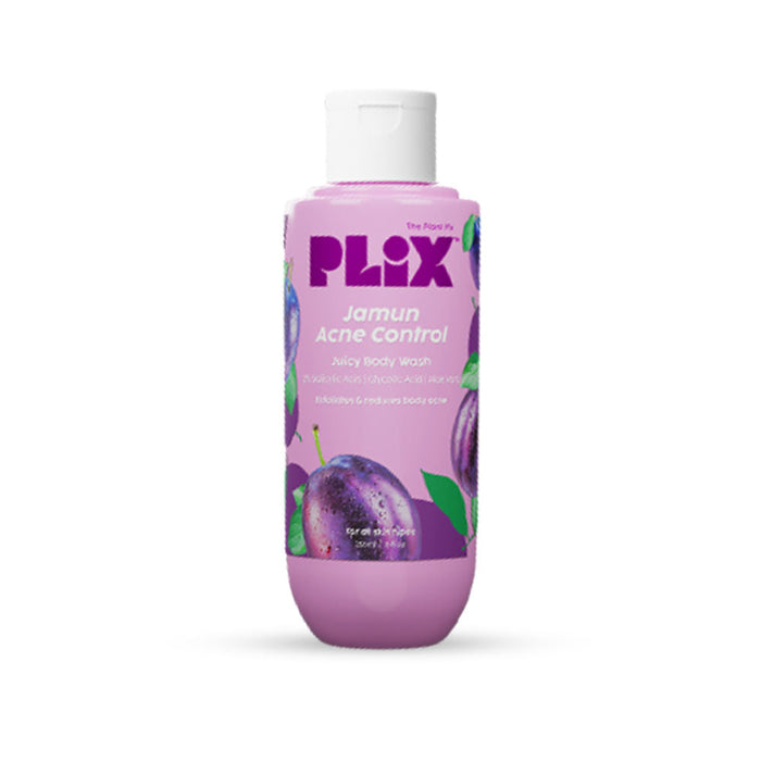 Plix 2% Salicylic Acid Body Wash For Body Acne, Deeply Exfoliating Dead Skin Cells, Moisturizes Skin