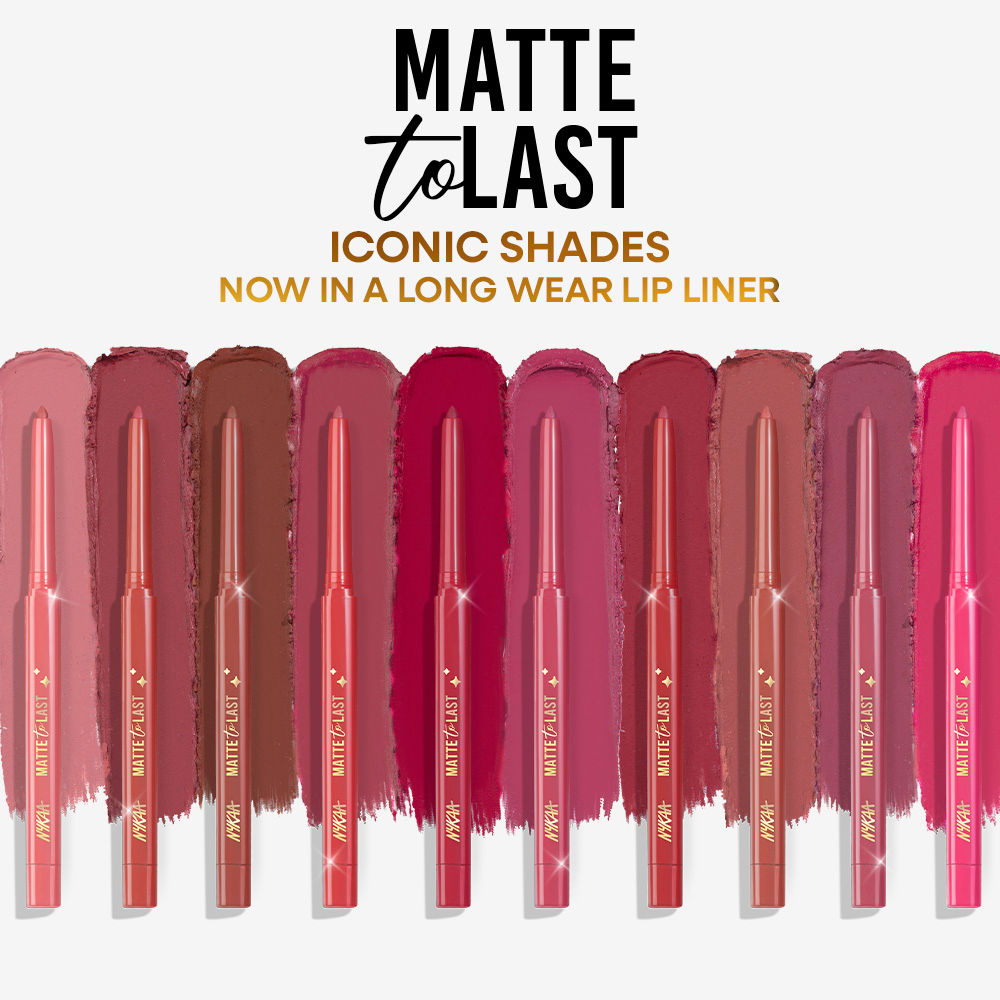 Nykaa Cosmetics Matte to Last Lip Liner