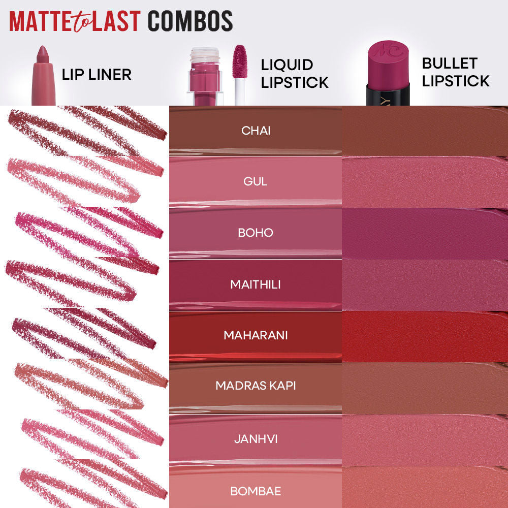 Nykaa Cosmetics Matte to Last Lip Liner