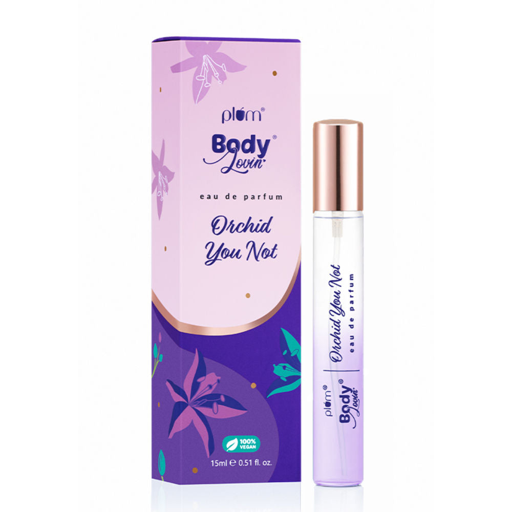 Plum BodyLovin Orchid-You-Not Eau De Parfum - Long Lasting Fresh Floral Perfume
