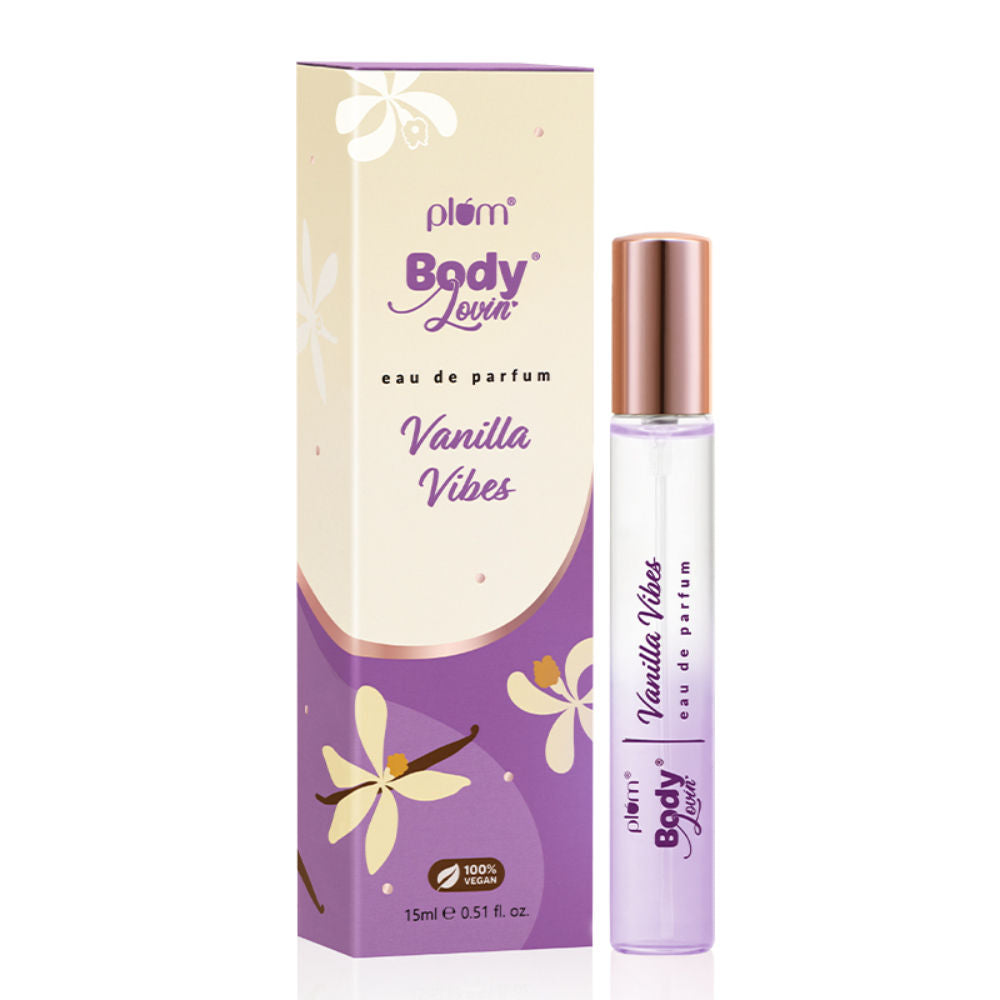 Plum BodyLovin Vanilla Vibes Eau De Parfum - Long Lasting Warm Vanilla Perfume