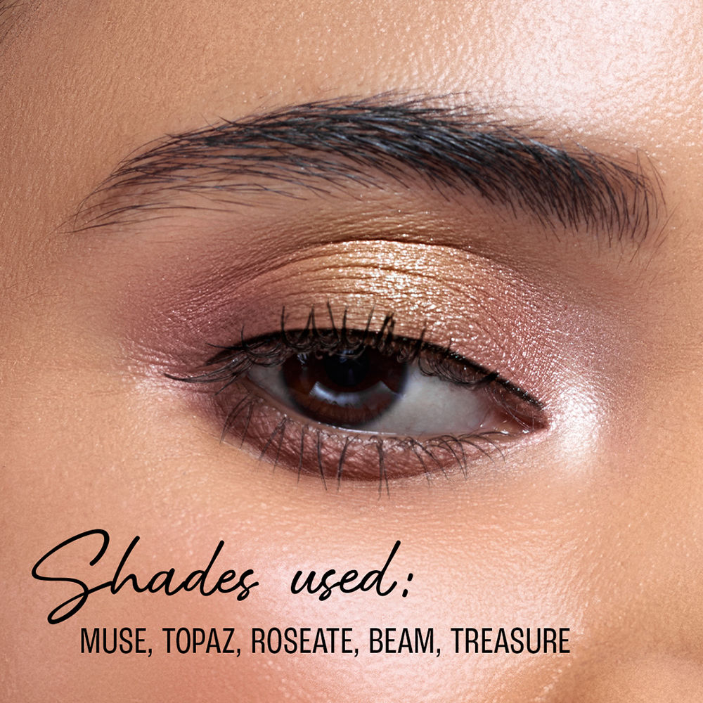 Lakme Be-Jewel Multichrome Eyeshadow Palette, 10 Shimmery Shades