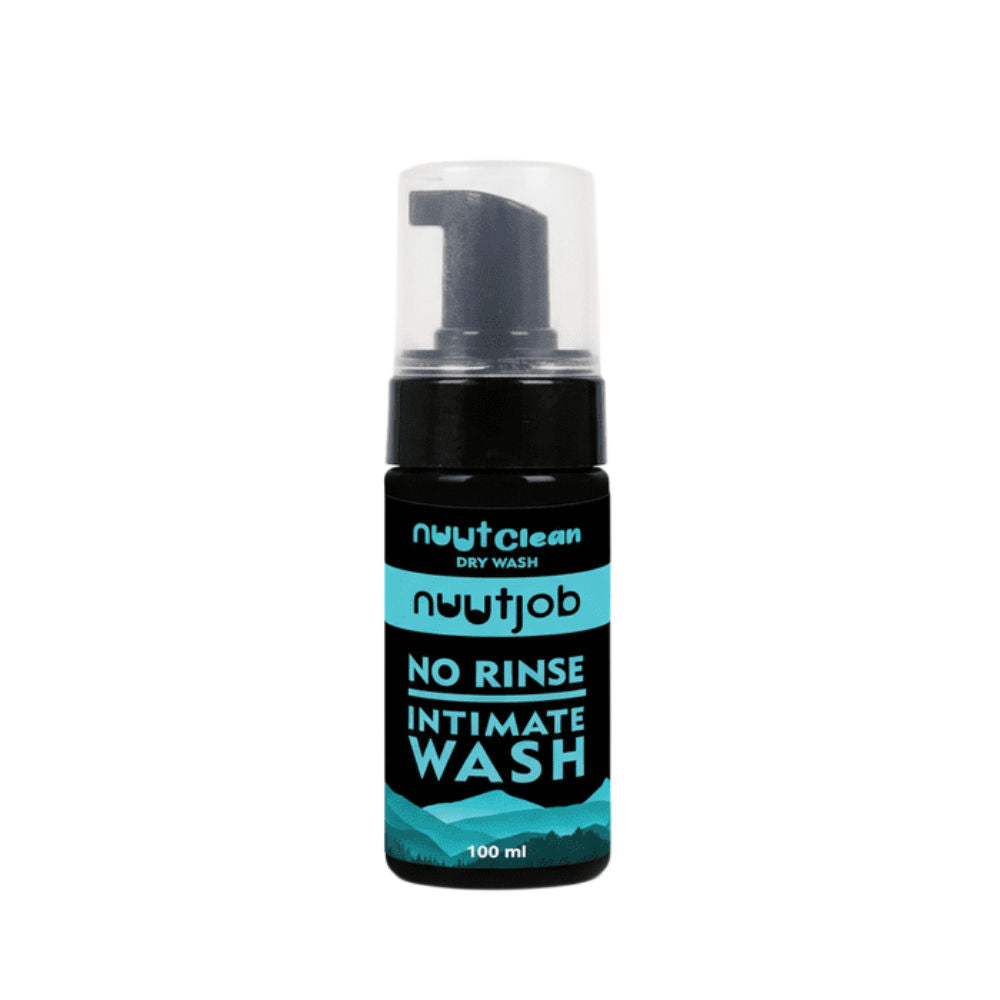 Nuutjob Nuutclean Dry Wash No Water Needed Anti-Itch, pH Balanced For Men
