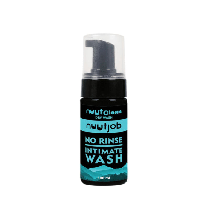 Nuutjob Nuutclean Dry Wash No Water Needed Anti-Itch, pH Balanced For Men