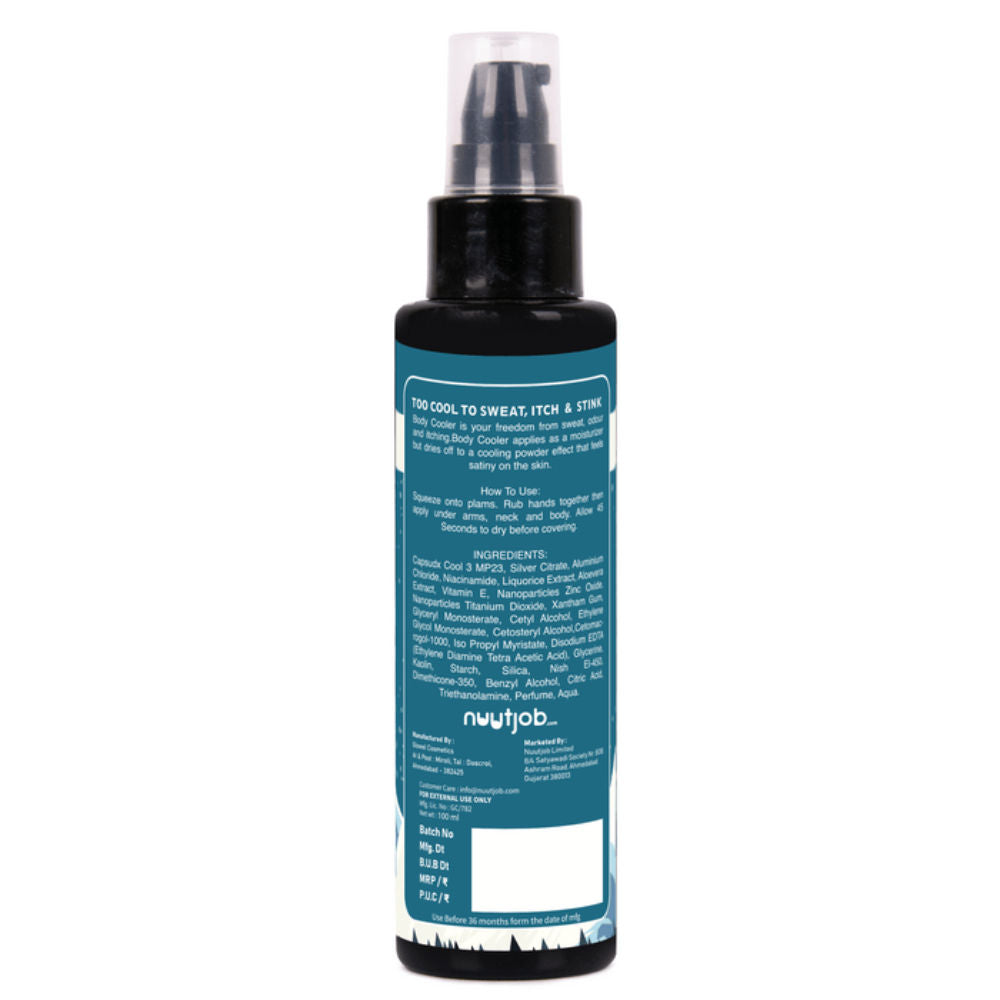 Nuutjob Body Cooler Cooling Liquid Powder For Instant Relief For Men