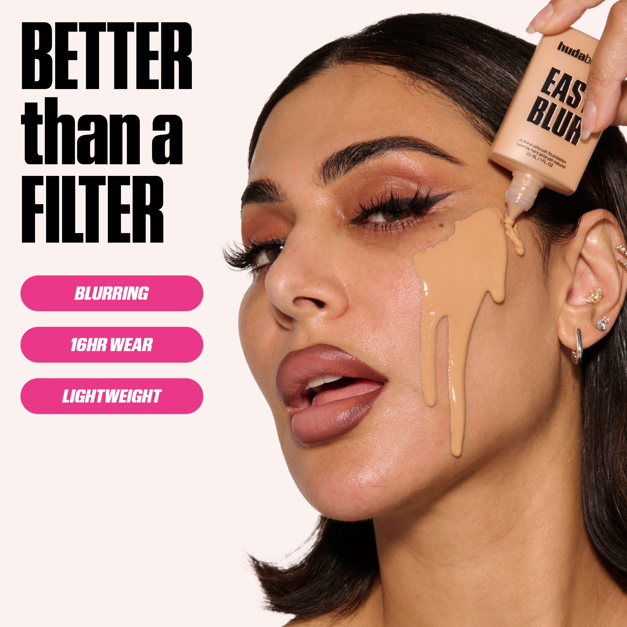 Huda Beauty Mini Easy Blur Natural Airbrush Foundation with Niacinamide