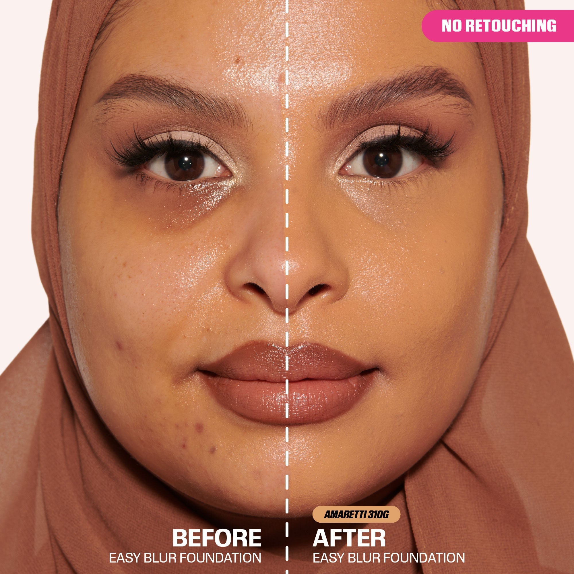 Huda Beauty Mini Easy Blur Natural Airbrush Foundation with Niacinamide
