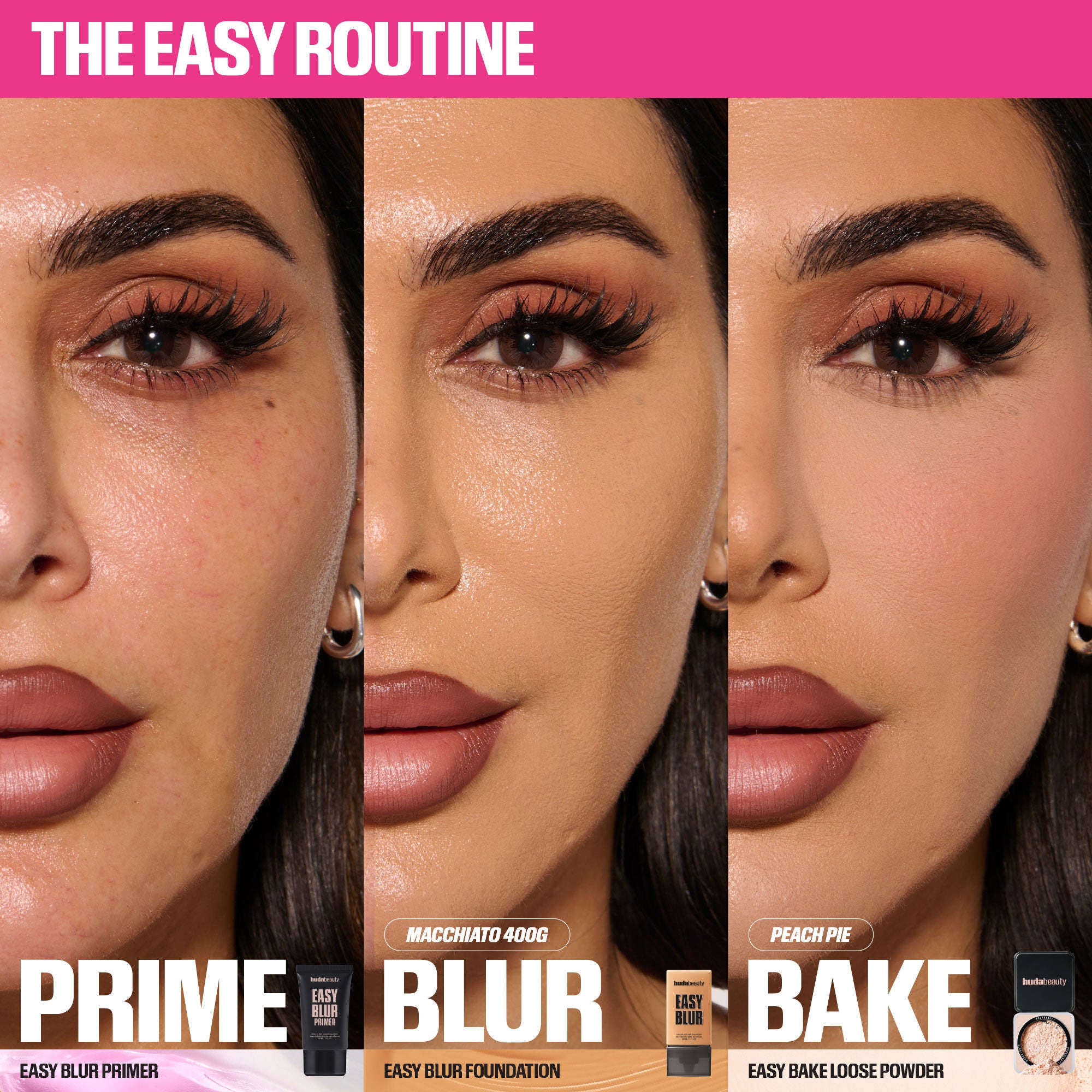 Huda Beauty Mini Easy Blur Natural Airbrush Foundation with Niacinamide