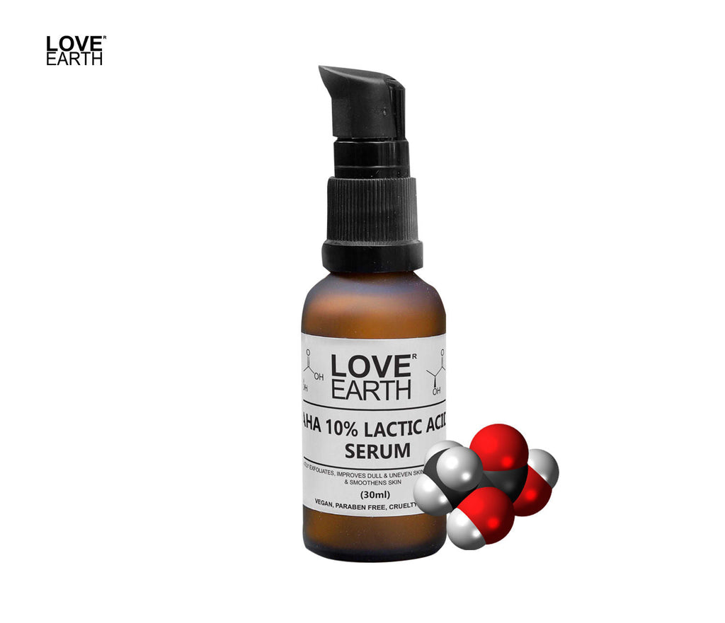 Love Earth AHA 10% Lactic Acid Serum