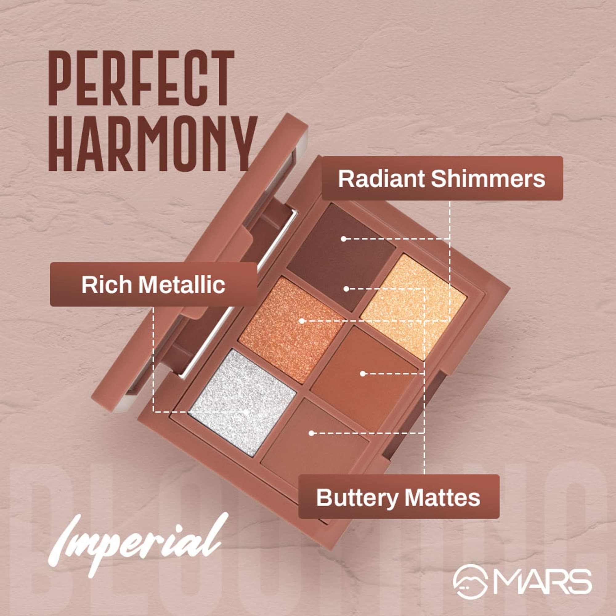 MARS Blooming Matte & Shimmer Eyeshadow Palette