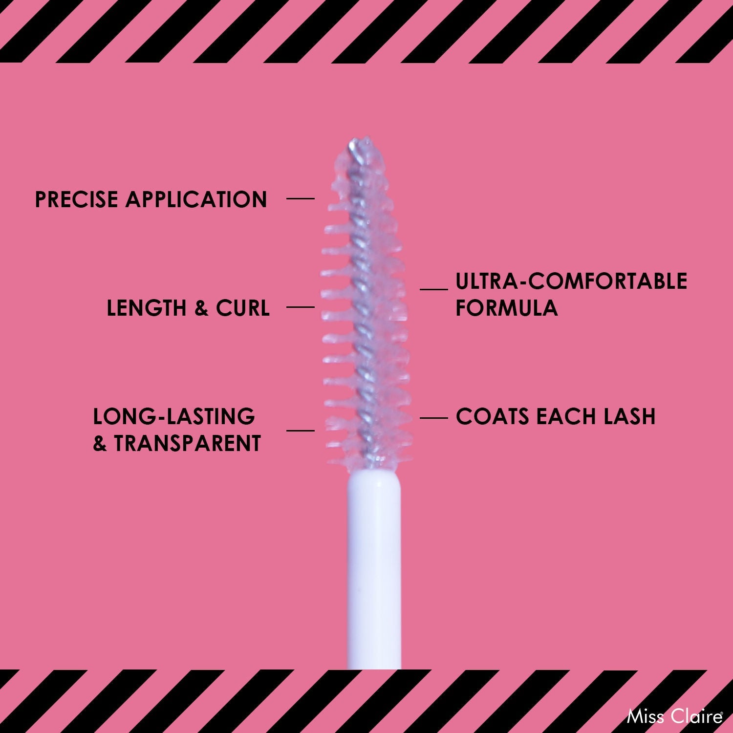 Miss Claire Colourlash All Day Wear Transparent Mascara