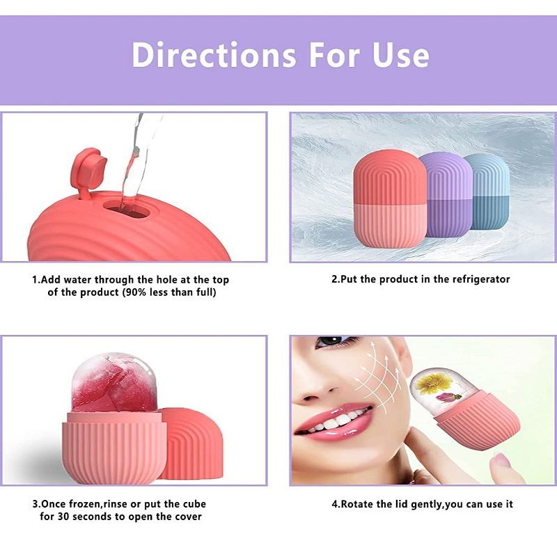 Bronson Professional Premium Ice Facial Roller For Face, Eye, Neck And Body Facial Skin Care Tool