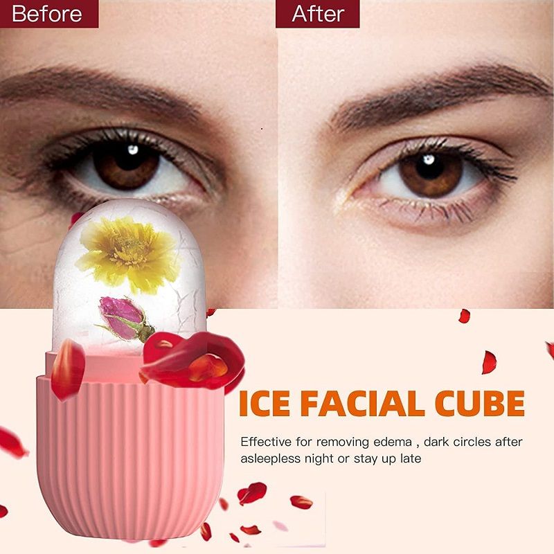 Bronson Professional Premium Ice Facial Roller For Face, Eye, Neck And Body Facial Skin Care Tool