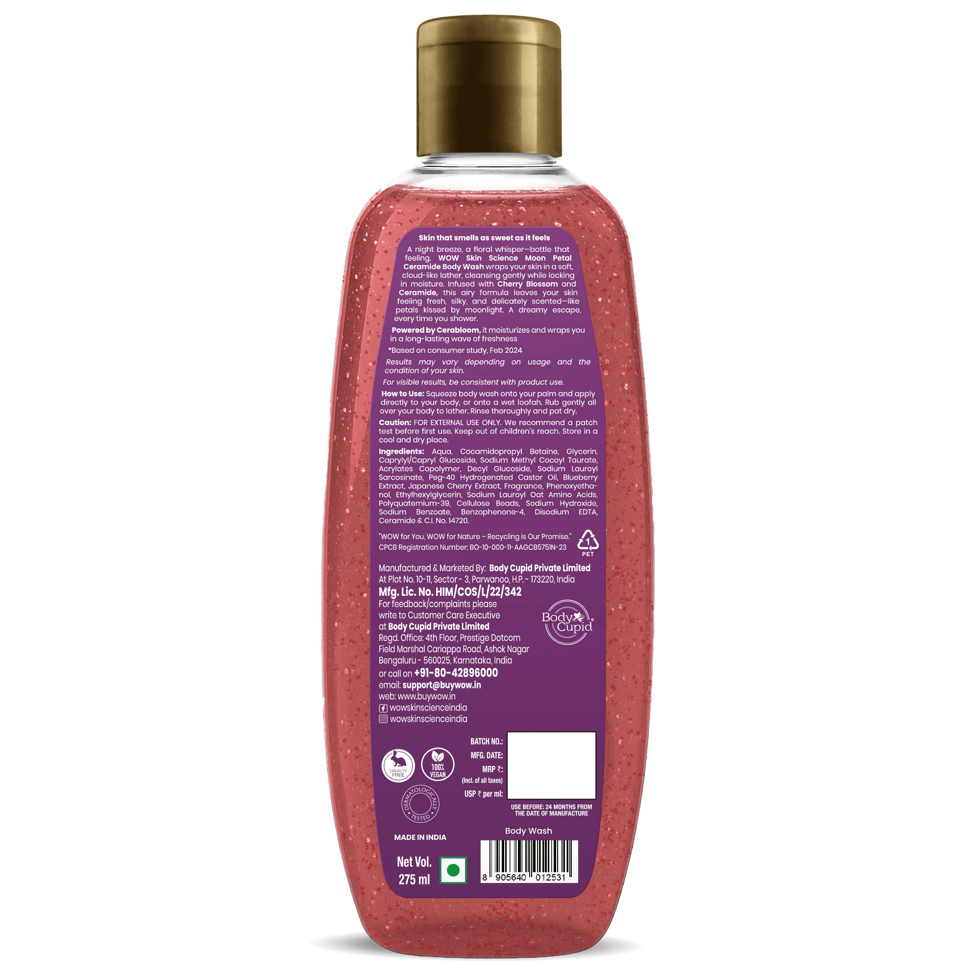 WOW Skin Science Moon Petal Body Wash