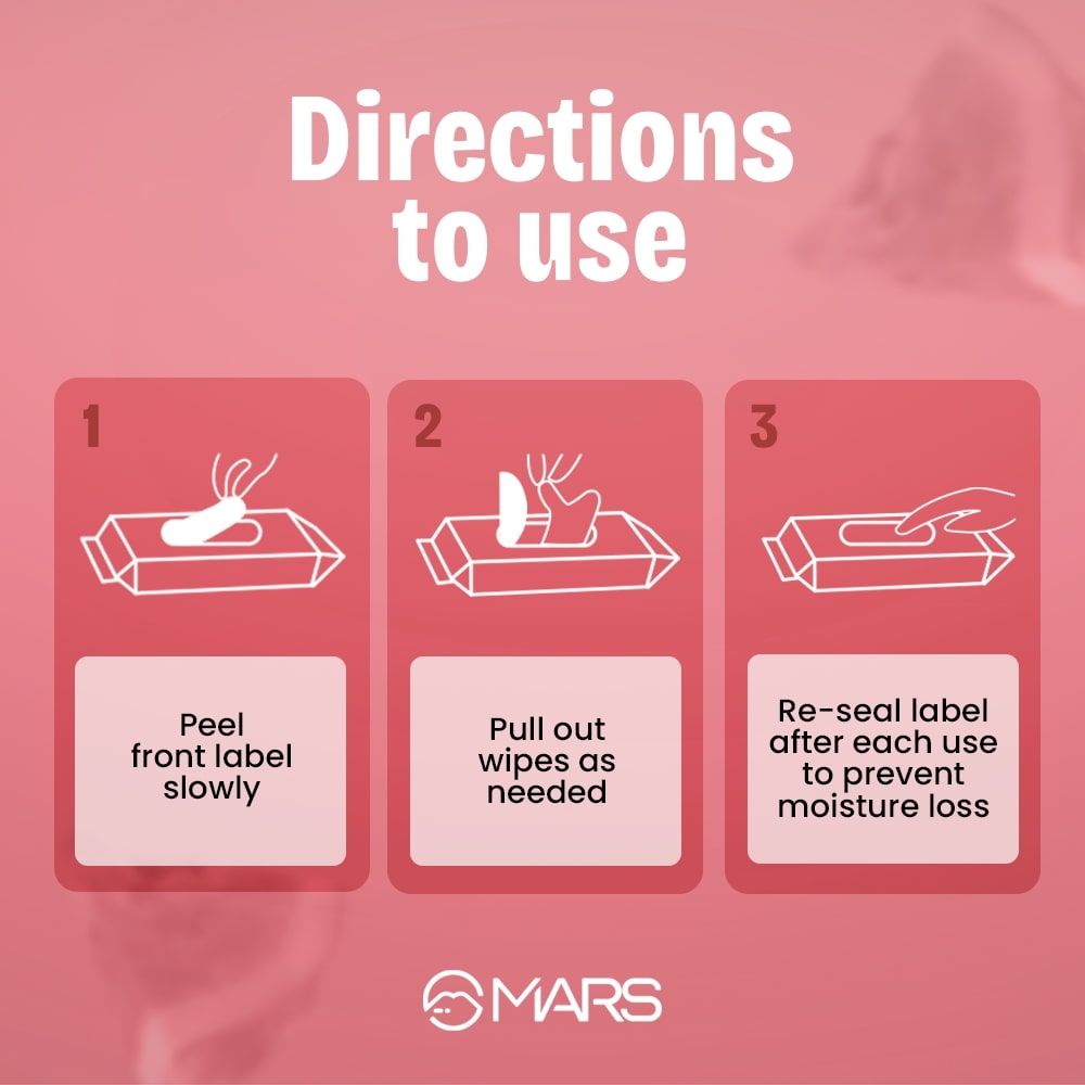 MARS Refreshing Wet Wipes