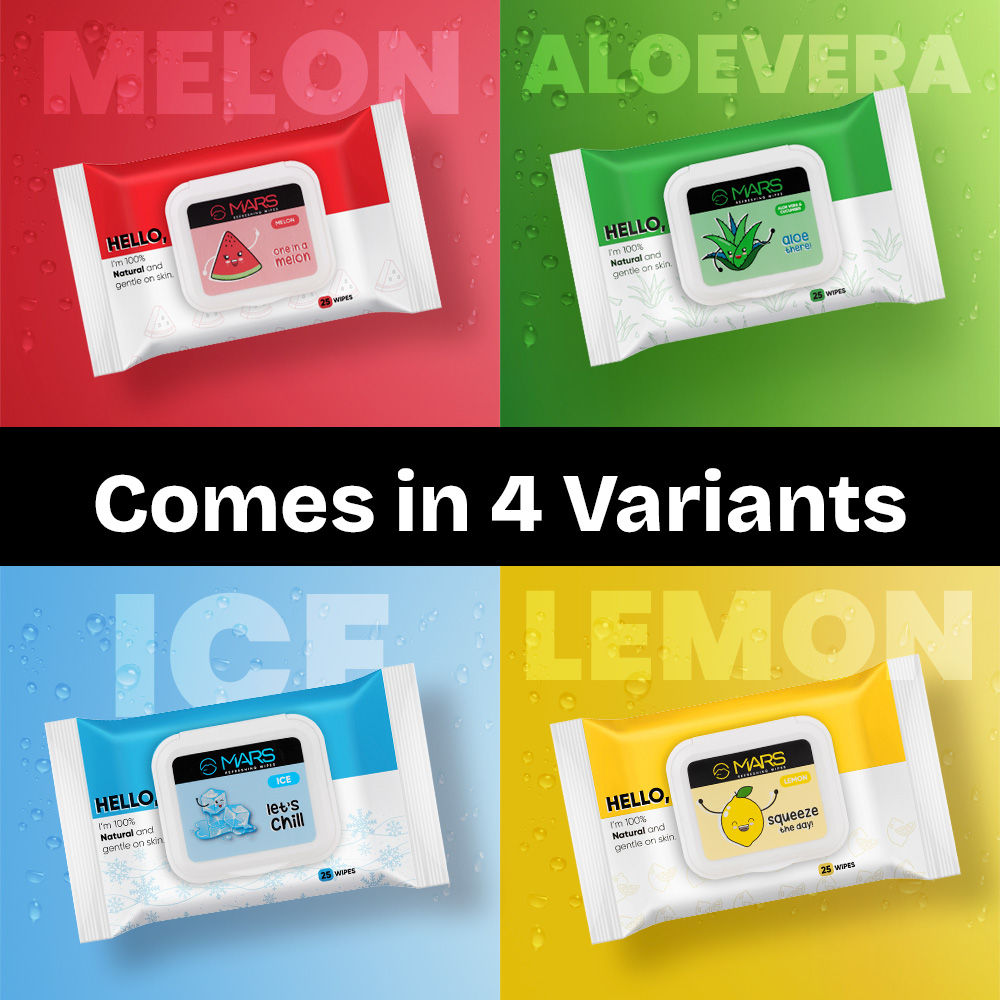 MARS Refreshing Wet Wipes
