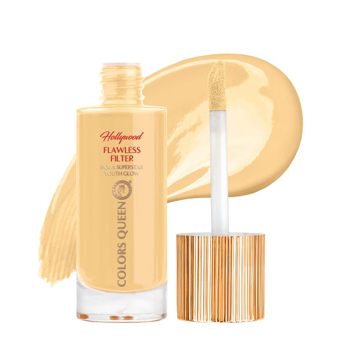 Colors Queen Hollywood Flawless Filter Liquid & Long-Lasting Foundation