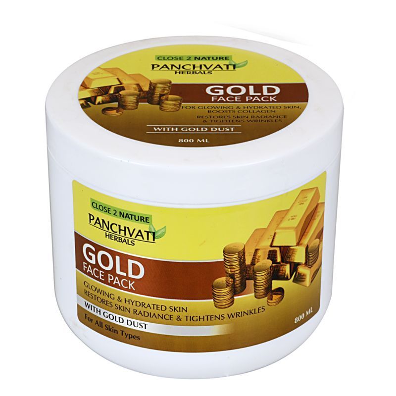 Panchvati Herbals Gold Face Pack with Gold Dust