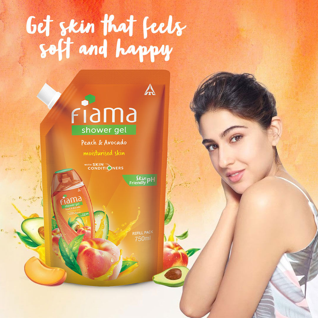 Fiama Peach & Avocado Shower Gel