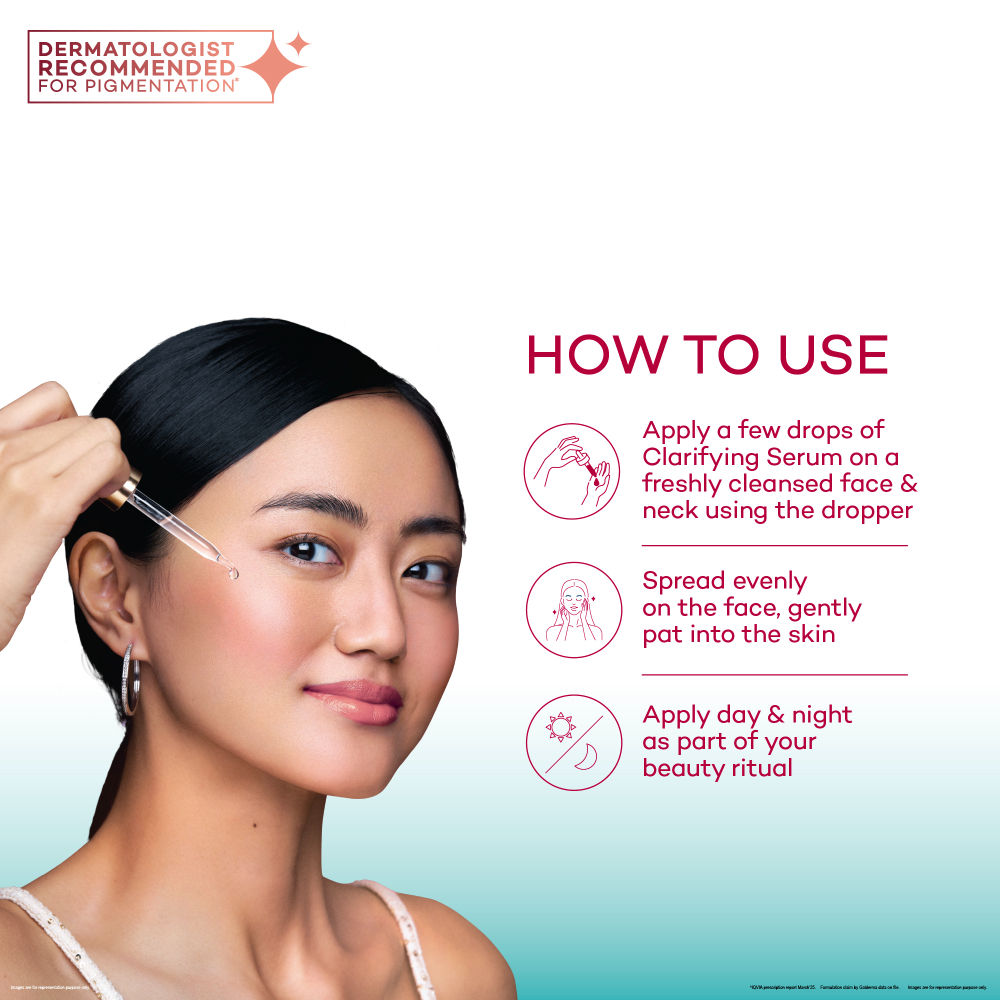 Biluma Clarifying Serum with Niacinamide, for Oily Skin, Fades Acne Spots & Reduces Sebum