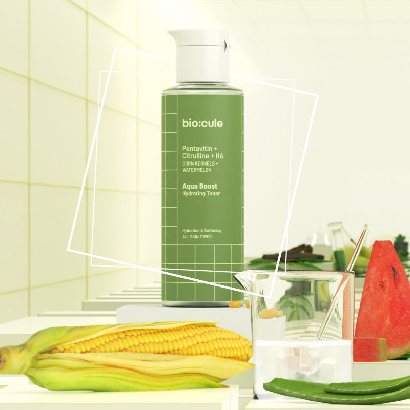 Biocule Aqua Boost Hydrating Face Toner - For All Skin Types