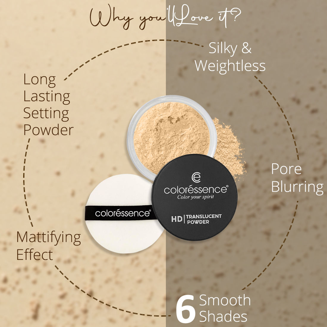 Coloressence HD Translucent Powder