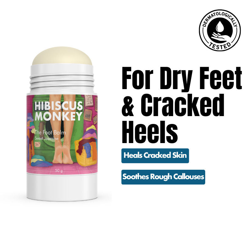 Hibiscus Monkey The Foot Balm For Dry Feet & Cracked Heels