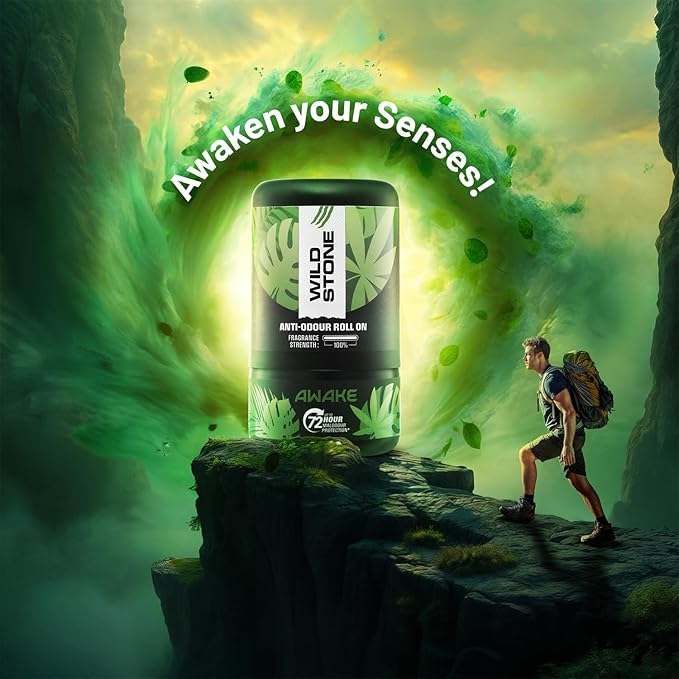 Wild Stone Awake Anti Odour Roll On