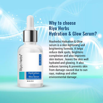 Riyo Herbs Hydration & Glow Serum Boosts Radiance for Men and Women