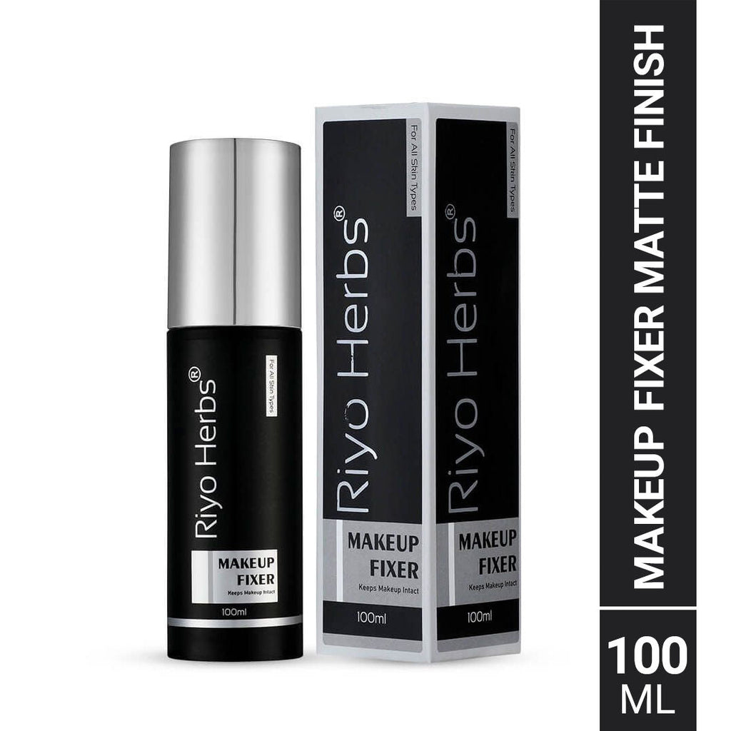 Riyo Herbs Matte Finish Makeup Fixer Moringa Infused Elegance for smug free makeup