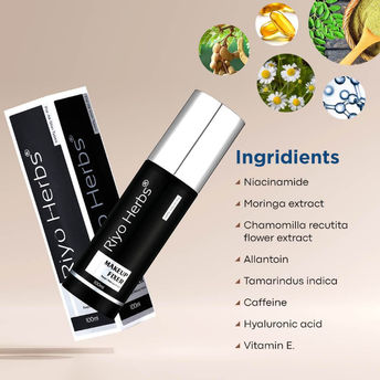 Riyo Herbs Matte Finish Makeup Fixer Moringa Infused Elegance for smug free makeup
