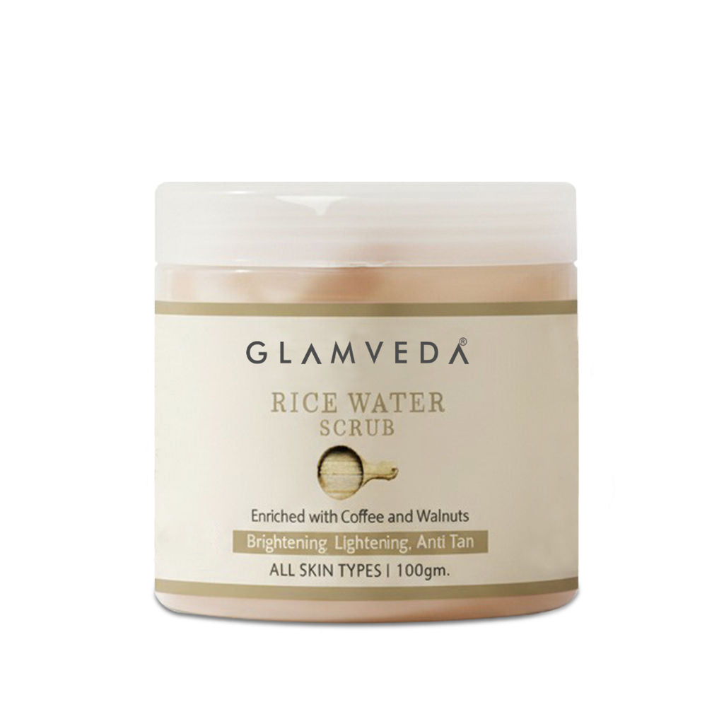 Glamveda Rice Water Brightening Scrub