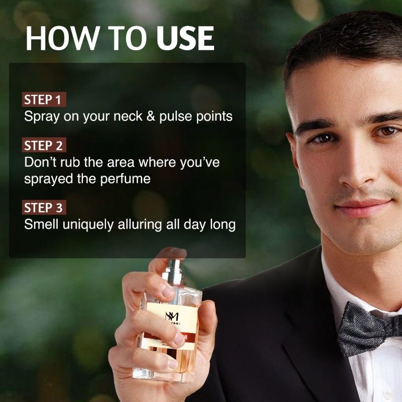 Nourish Mantra NM New York Datebreaker Luxury Perfume For Men with Long-lasting Stay