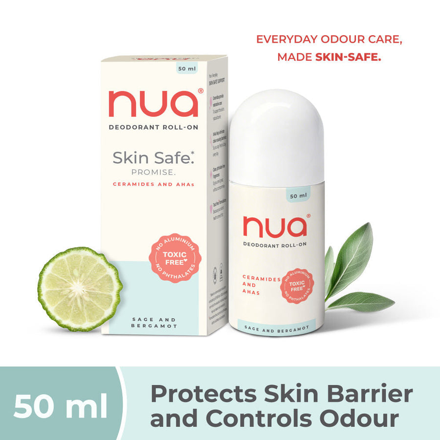 Nua Sage & Bergamot Deodorant Roll-On