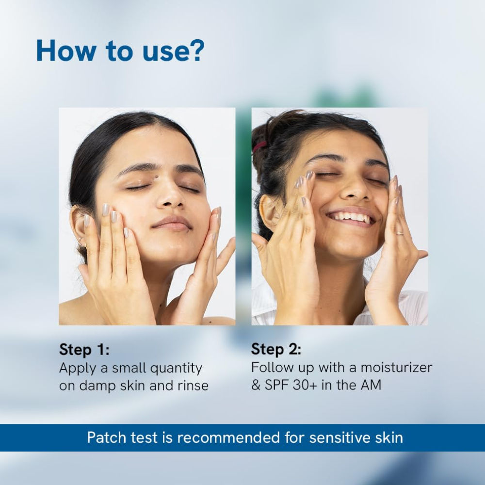 Be Bodywise 2.5% Benzoyl Peroxide Face Wash - For Preventing Acne & Deep Cleansing Pores