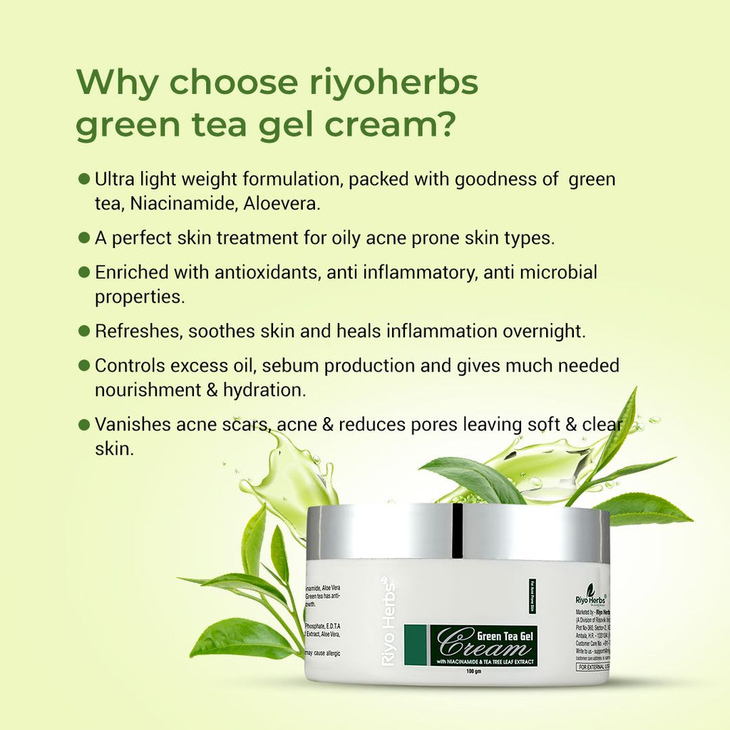 Riyo Herbs Green Tea Gel Cream